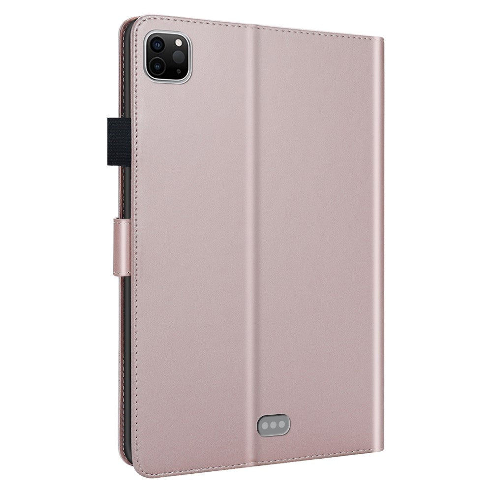 iPad Pro 11" (2022 / 2021 / 2020) Leather Flip Case w. Animal Motif - Pink