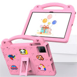 EIDERWOOD TCL Tab 10 Gen 2 / T-Mobile REVVL TAB Kids Case w. Kickstand & Hand Holder - Pink