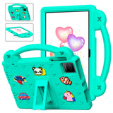 EIDERWOOD TCL Tab 10 Gen 2 / T-Mobile REVVL TAB Kids Case w. Kickstand & Hand Holder - Blue