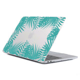 MacBook Air 13 M2/M3 (2022 2024) Hard Plastic Cover - Green Leaves