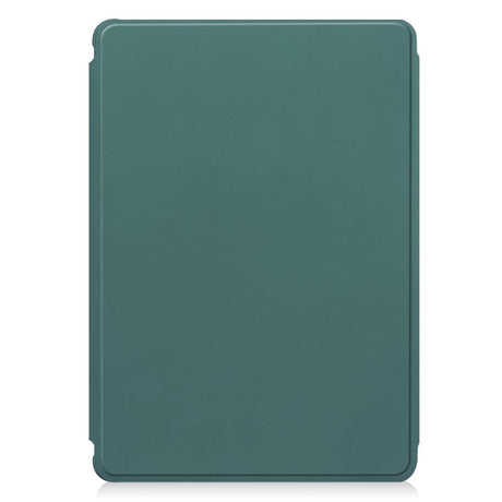 EIDERWOOD iPad Pro 11" (2024) Hybrid Flip Case w. Rotating Stand Function - Transparent / Green