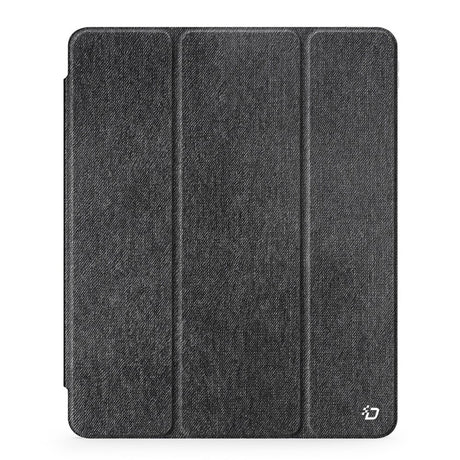 iPad Air 13" (2024) DUX DUCIS Unid Series Tri-Fold Flip Case - Transparent / Black