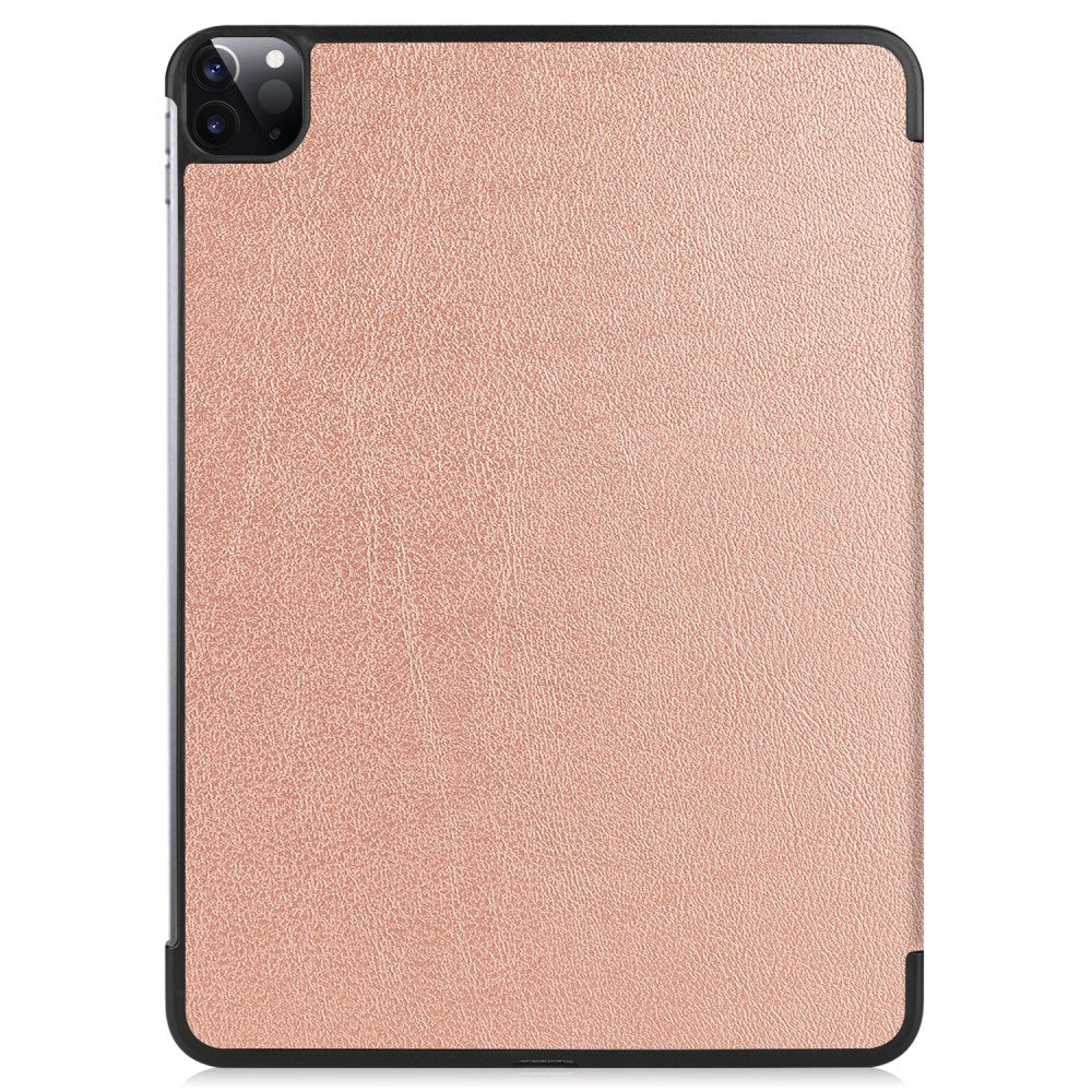 EIDERWOOD iPad Air 13" (2024) Tri-Fold Leather Flip Case - Rose Gold