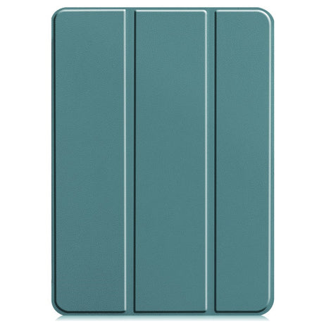 EIDERWOOD iPad Air 13" (2024) Tri-Fold Leather Flip Case - Green