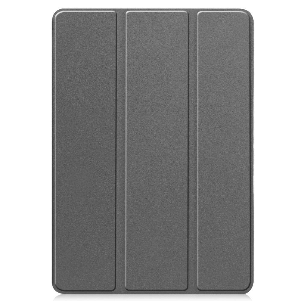 EIDERWOOD Xiaomi Redmi Pad Pro Tri-Fold Artificial Leather Flip Case w. Stylus Pencil Holder - Grey