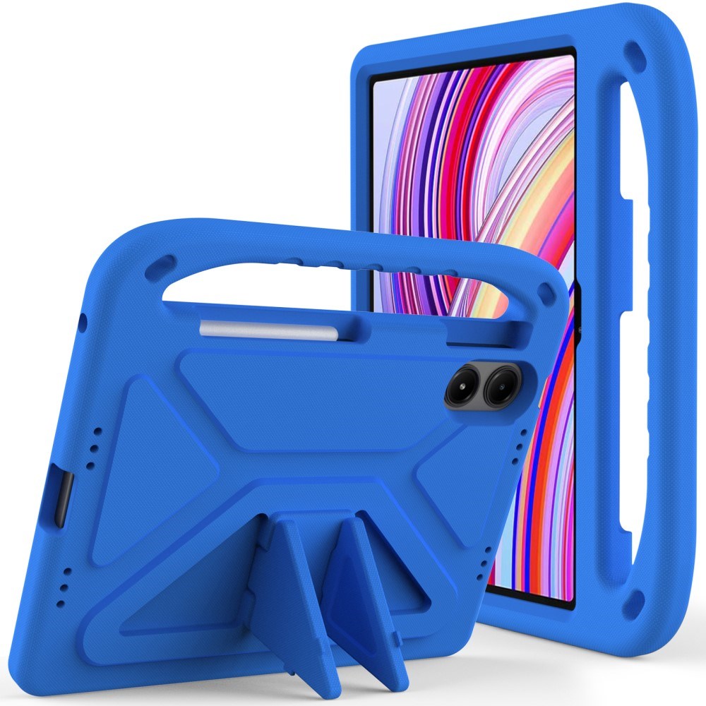 EIDERWOOD Xiaomi Redmi Pad Pro Kids Case w. Handle - Blue