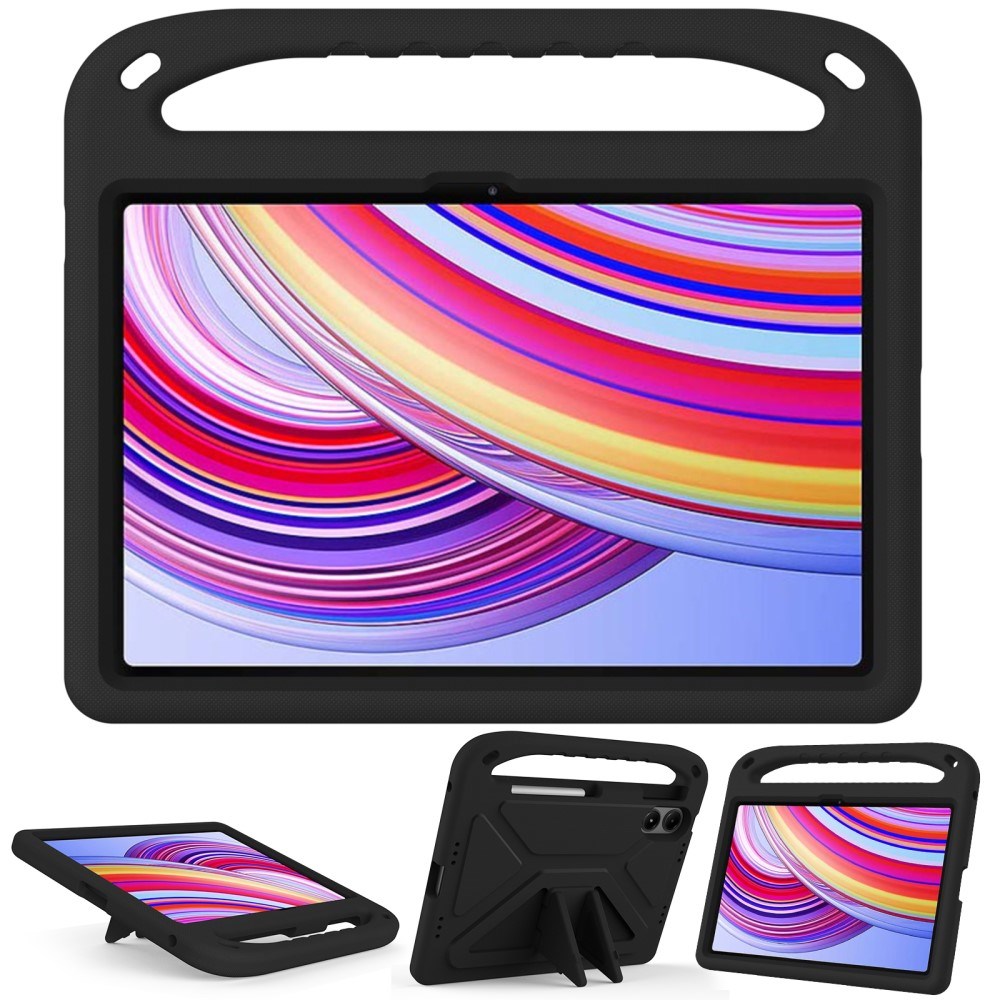 EIDERWOOD Xiaomi Redmi Pad Pro Kids Case w. Handle - Black