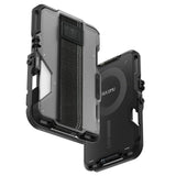 AULUMU Multifunctional Card Holder - MagSafe Compatible - Grey / Black
