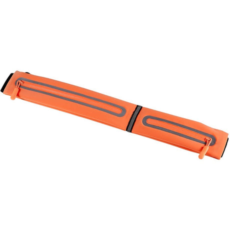 Running Belt with Reflector & Storage Pockets - Orange
