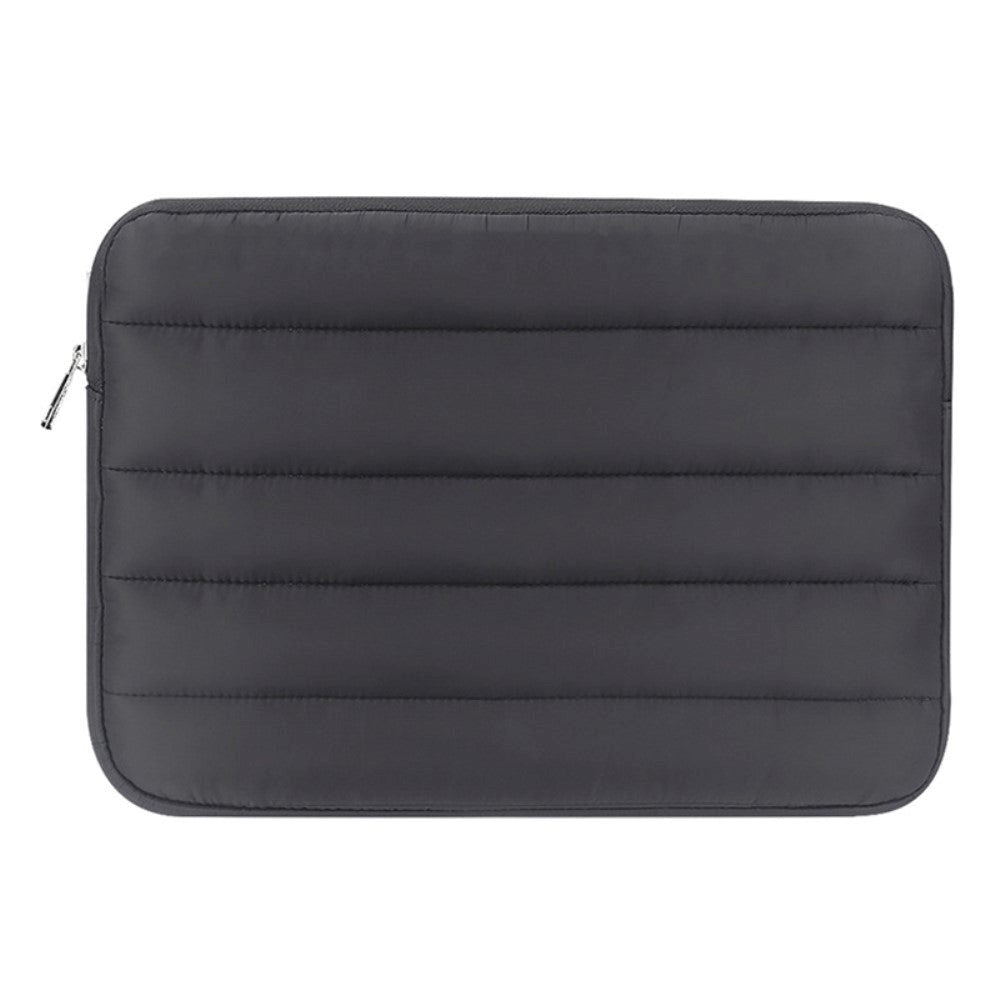 MacBook / Laptop Sleeve 13-14" (35 x 25 Cm) w. Down Jacket Design - Black