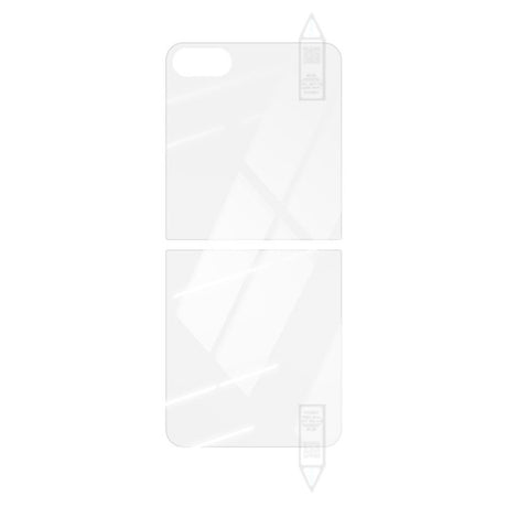 Samsung Galaxy Z Flip6 RURIHAI - Tempered Screen Protector Glass - Case Friendly - Transparent