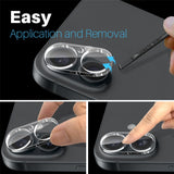 NORTHJO iPhone 16 / 16 Plus Tempered Camera Lens Glass - 2 pcs. - Transparent