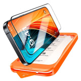 TORRAS iPhone 15 / 14 Pro Full Fit Tempered Screen Protector Glass with Installation Frame - Transparent