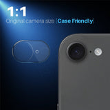 NORTHJO iPhone 16e Tempered Camera Lens Glass - 2 pcs. - Transparent