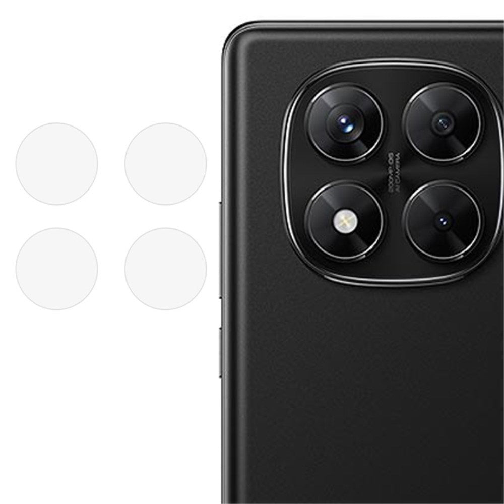 Xiaomi Redmi Note 14 Pro (5G) Tempered Camera Lens Protector Glass - Transparent