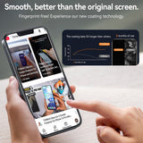 TORRAS iPhone 16e Tempered Screen Protector Glass - Privacy Function - 2 pcs - Transparent