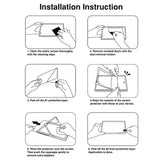 MacBook Air 13" M2/M3/M4 (2022-2025) Privacy Screen Protector Film - Transparent