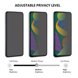 Google Pixel 10 Pro Fold Hardened Glass with Privacy - Full-Fit - Black Edge
