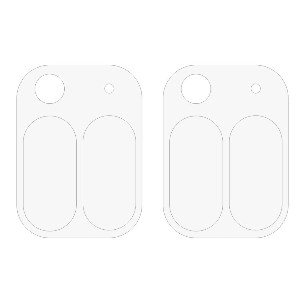 Google Pixel 10 Pro Fold Camera Lens Protector Glass - 2 pcs - Transparent