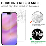 iPhone 17 Pro Max 2-in-1 Protection Set with Tempered Glass Screen Protector & 2 pcs Camera Lens Protection Film - Transparent