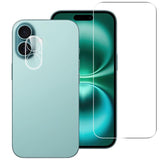 iPhone 17 2-in-1 Protection Set with Tempered Glass Screen Protector & 2 pcs Camera Lens Protection Film - Transparent