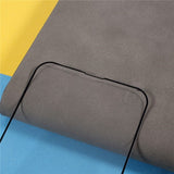 iPhone 17 Pro Max Tempered Screen Protector Glass - Transparent / Black Edge