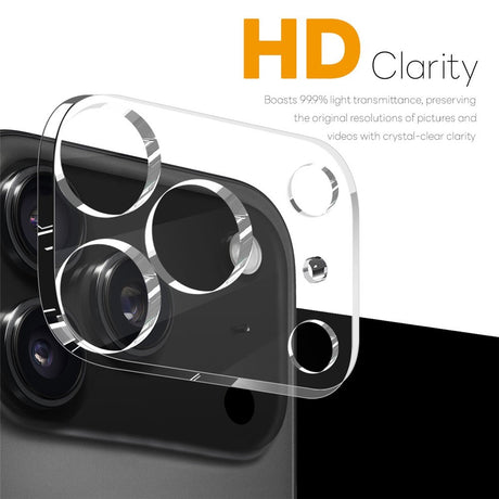 NORTHJO iPhone 17 Pro Tempered Camera Lens Glass - Transparent