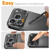 NORTHJO iPhone 17 Pro Tempered Camera Lens Glass - Transparent