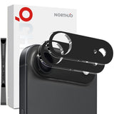 NORTHJO iPhone Air Tempered Camera Lens Glass - Black - 2 Pcs.
