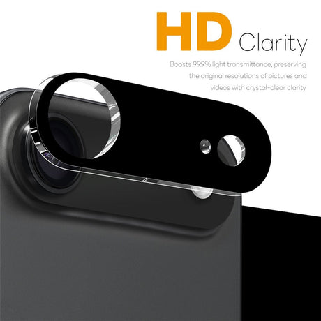 NORTHJO iPhone Air Tempered Camera Lens Glass - Black - 2 Pcs.