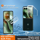 Motorola Razr 70 Ultra / 60 Ultra IMAK Screen Protector Film - Transparent