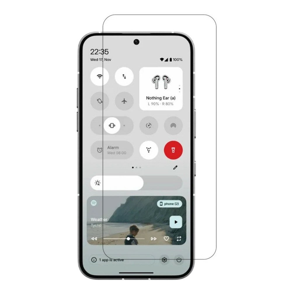 Nothing Phone (3) Tempered Glass Screen Protector - Transparent