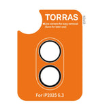 TORRAS iPhone 17 LensGuard Camera Lens Protector Glass - Black