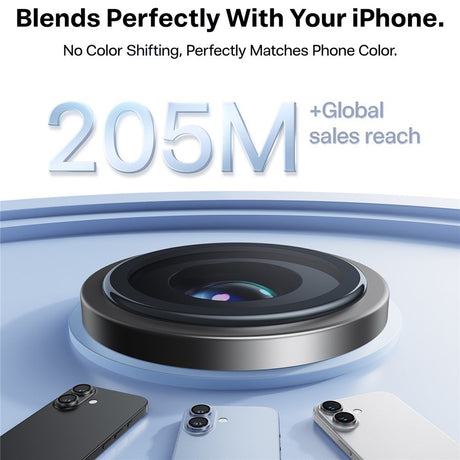 TORRAS iPhone Air LensGuard Camera Lens Protector Glass - Black