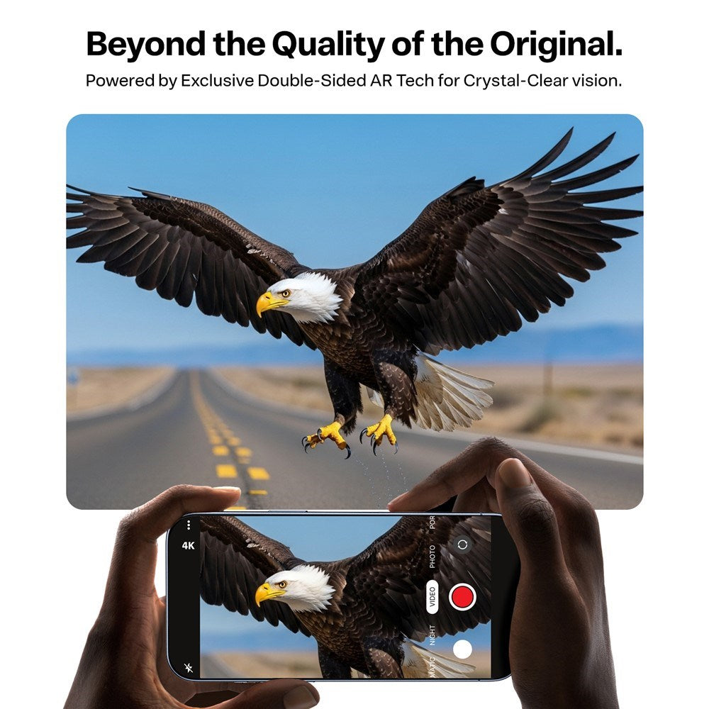 TORRAS iPhone 17 Pro Max LensGuard Camera Lens Protector Glass - Black