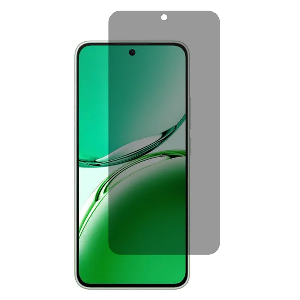 Oppo A5x Tempered Glass Screen Protector - Privacy - Transparent