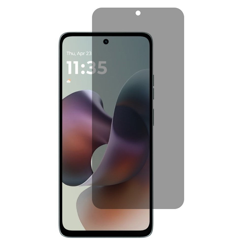 Motorola Moto G56 Full Fit Screen Protector Glass - Privacy Function - Transparent