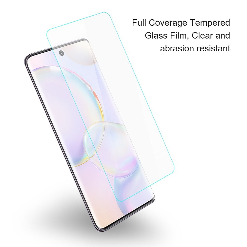 Honor 400 Smart (4G / 5G) AMORUS 2.5D Arc Edge Screen Protector in Aluminium-Silicon Glass - Transparent