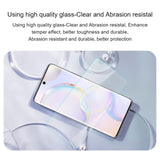 Honor 400 Smart (4G / 5G) AMORUS 2.5D Arc Edge Screen Protector in Aluminium-Silicon Glass - Transparent