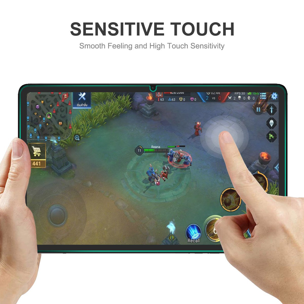 OnePlus Pad Lite ENKAY Tempered Glass Screen Protector - 2 pcs. - Transparent