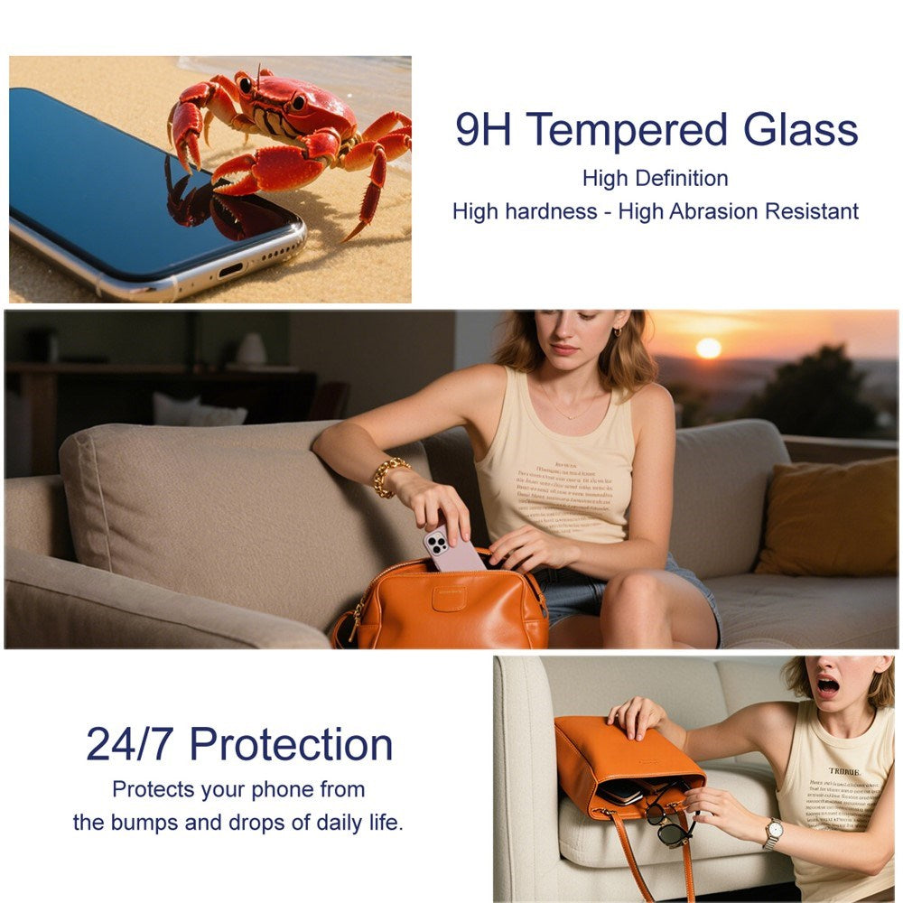Xiaomi 17 / 17 Pro IMAK Tempered Glass Screen Protector - incl. Installation Frame - Transparent