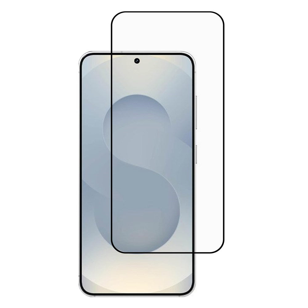 Samsung Galaxy S26 / S26 Pro Tempered Screen Protector Glass with Fingerprint Unlock - Transparent / Black Edge