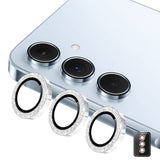 Samsung Galaxy A37 / A57 ENKAY Glitter Camera Lens Protector - Silver