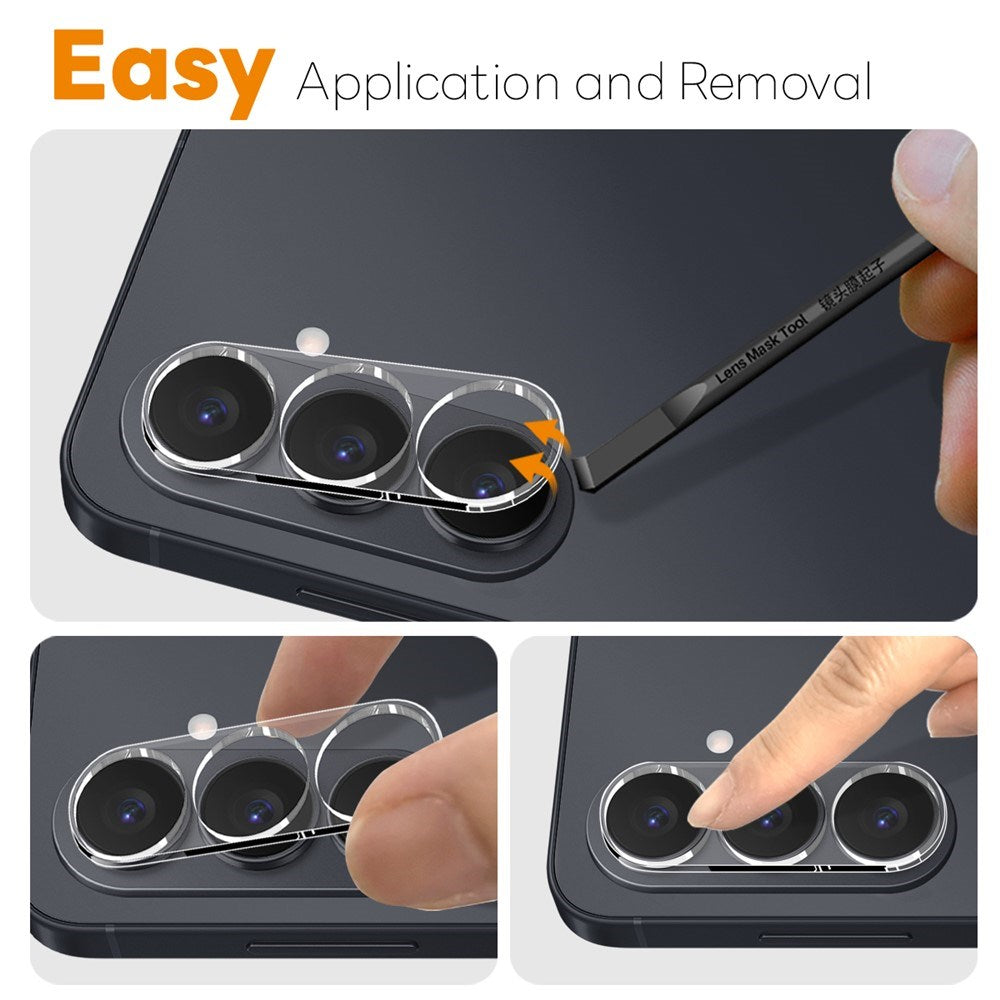 Samsung Galaxy S26 NORTHJO Tempered Camera Lens Protector Glass - Transparent
