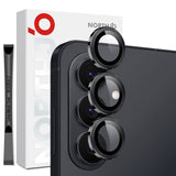 Samsung Galaxy S26 NORTHJO Camera Lens Protection - Metal & Glass - Black