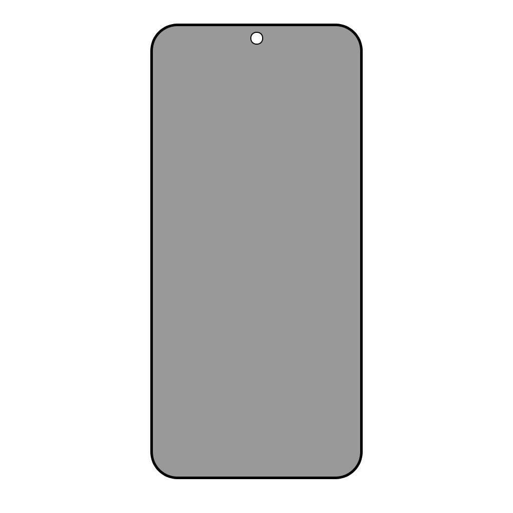 Google Pixel 11 Pro XL Tempered Glass Screen Protector with Privacy - Transparent