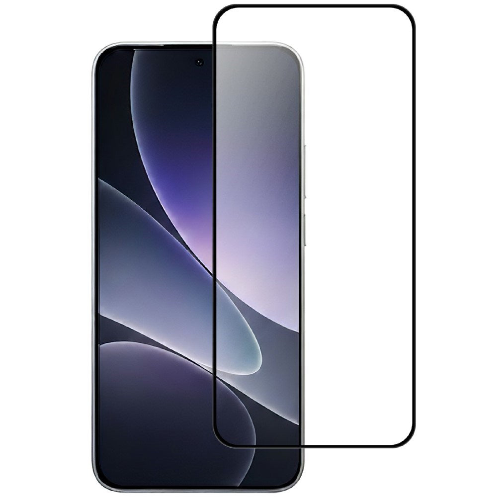 Xiaomi 17T Pro Screen Protector Glass - Transparent / Black Edge