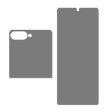 Samsung Galaxy Z Flip8 Screen Protector with Privacy - 2 Parts - Transparent
