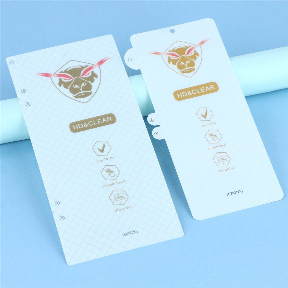 Motorola Razr 70 Ultra / 70 Plus Screen Protector Set - Film - Transparent