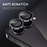 Samsung Galaxy Z Flip8 NORTHJO Camera Lens Protector - Metal & Glass - Black